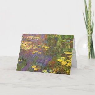 Carte d'anniversaire Monet