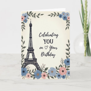 Carte d'anniversaire monument doux