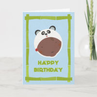 Carte d'anniversaire multiculturelle