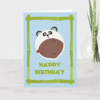 Carte d'anniversaire multiculturelle
