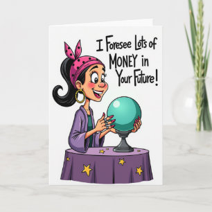 Carte d'anniversaire mystique