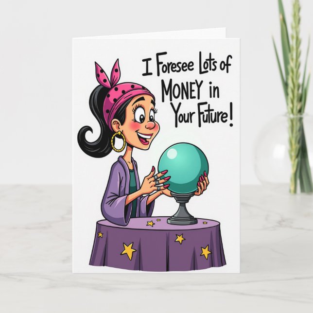 Carte d'anniversaire mystique (Devant)
