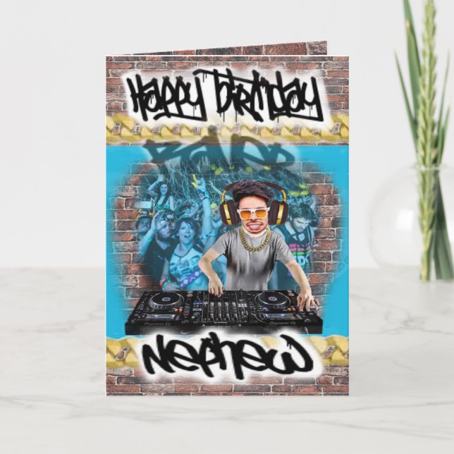 Carte d'anniversaire Nephew (Devant)