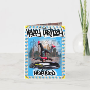 Carte d'anniversaire Nephew