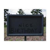 Carte d'anniversaire Nice