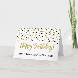 Cartes Professeur D Anniversaire Zazzle Fr