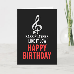 Carte d'anniversaire Note de musique
