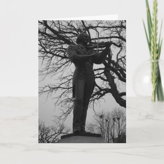 Carte d'anniversaire "Ole Bornemann Bull" (Devant)