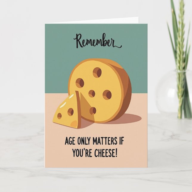 Carte d'anniversaire optimiste (Devant)