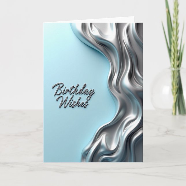Carte d'anniversaire Opulente (Devant)