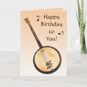 Cartes Musicien D Anniversaire Zazzle Fr