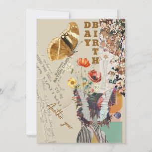 carte d'anniversaire ou invitation