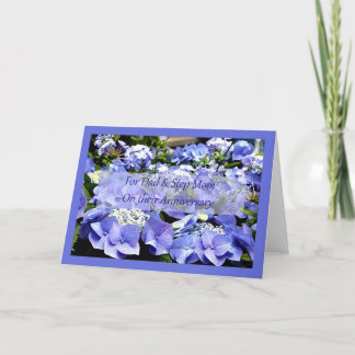 Carte d'anniversaire papa et Step Mom