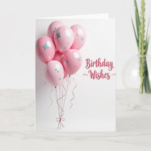 Carte d'anniversaire Papillon Capriceux