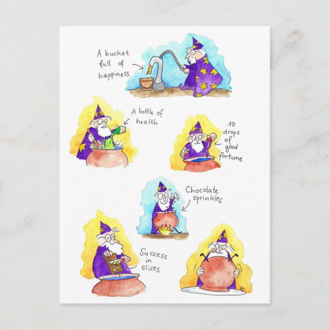 Carte d'anniversaire par Nicole Janes (Devant)