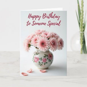 Carte d'anniversaire Pastel Blossom