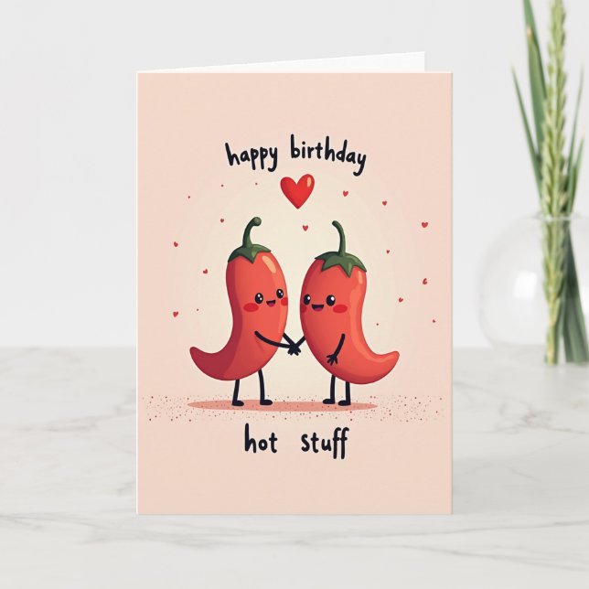Carte d'anniversaire Pepper Heart (Devant)