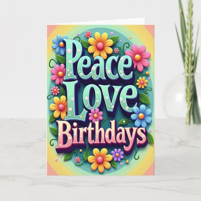 Carte d'anniversaire Perle Orb (Devant)