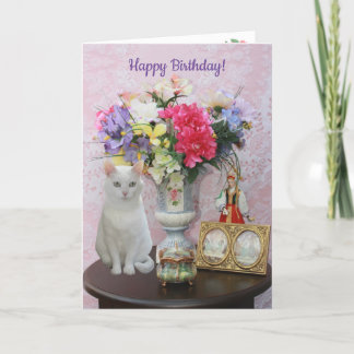 Carte d'anniversaire personnalisable pour la femme