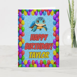 Carte d'anniversaire personnalisée amusante avec t