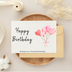 Carte d'anniversaire personnalisée, Carte d'annive