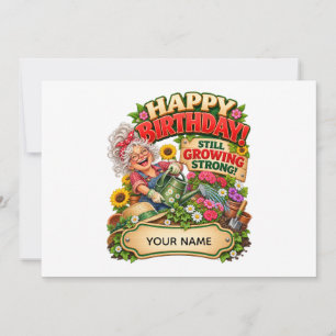 Carte d'anniversaire personnalisée et drôle de jar