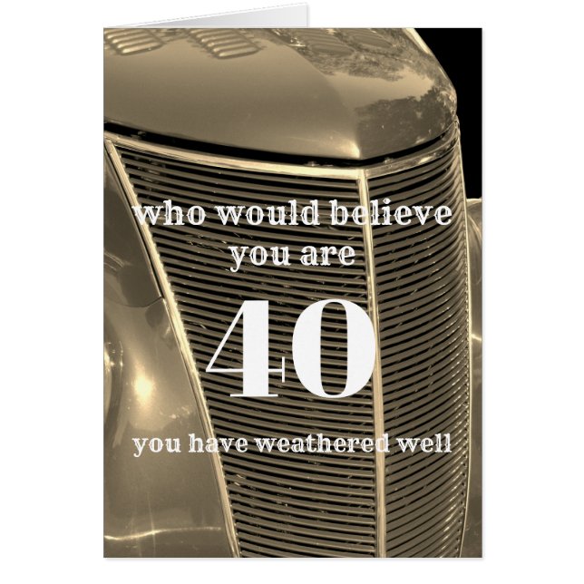 carte d'anniversaire personnalisée humour personna (Devant)