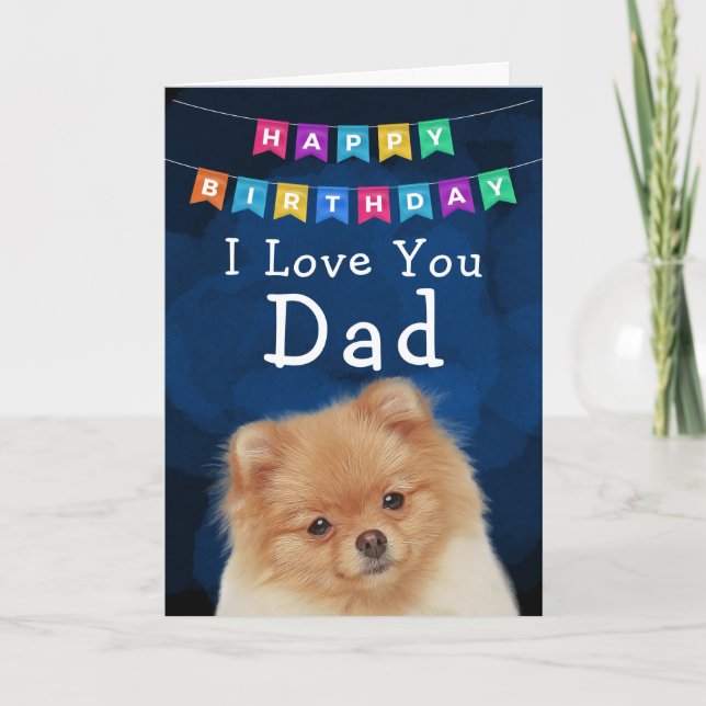 Carte d'anniversaire personnalisée Meilleur papa j (Devant)