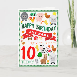 Cartes Tracteur D Anniversaire Zazzle Fr