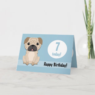Carte d'anniversaire personnalisée pour les Carlin