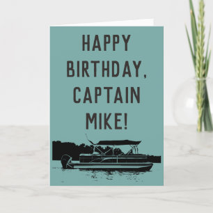 Carte d'anniversaire personnalisée pour propriétai