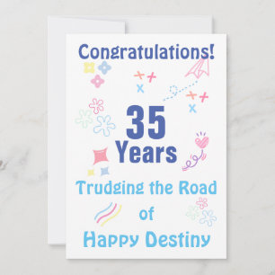 Carte d'anniversaire personnalisée pour une étape