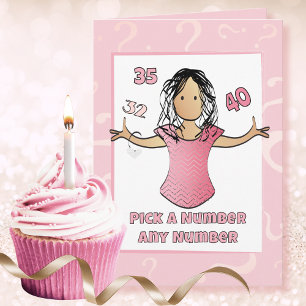 Carte d'anniversaire personnalisée Snarky pour ell