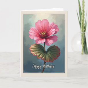 Carte d'anniversaire Petal Art