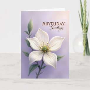 Carte d'anniversaire Petal Design