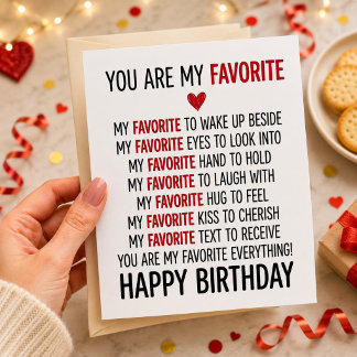 carte d'anniversaire petit ami citation romantique