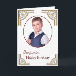 Carte d'anniversaire - Photo personnalisée<br><div class="desc">Carte d'anniversaire - Photo Custom est une carte que vous pouvez recréer par vous-même. Laissez ou remplacez la photo par la vôtre sur la couverture et remplacez les mots sur la couverture et à l'intérieur. Profitez de</div>