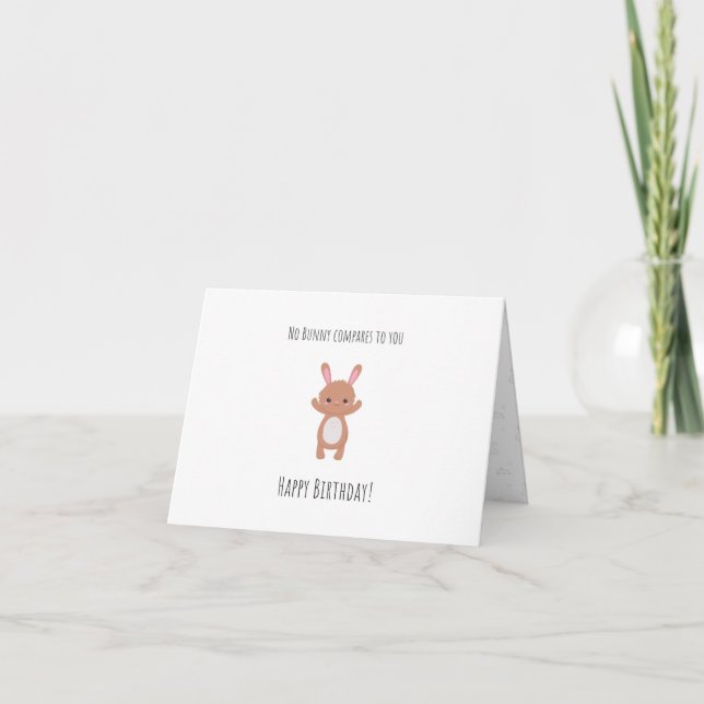Carte d'anniversaire pliée pour les enfants (Devant)