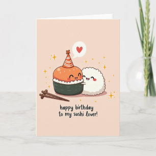 Carte d'anniversaire Plump Treat