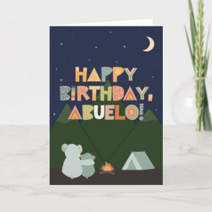 Carte d'anniversaire pour Abuelo