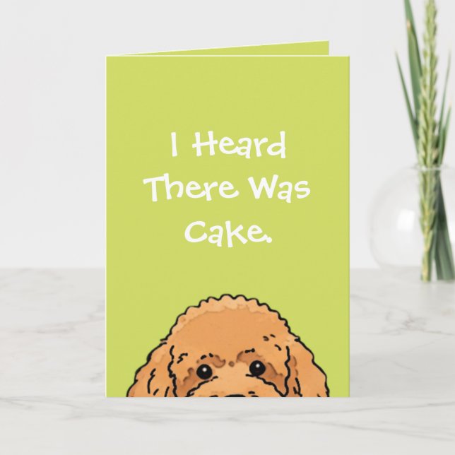 Carte d'anniversaire pour amateur de chiens | Desi (Devant)
