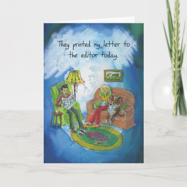 Carte d'anniversaire pour Amoureux des chiens - Sh (Devant)