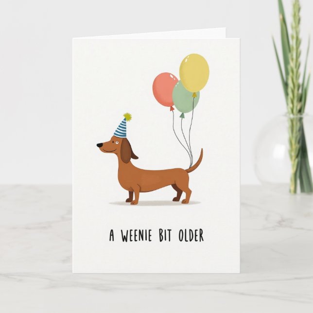 Carte d'anniversaire pour animal brun (Devant)