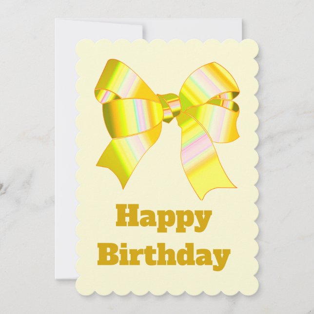 Carte d'anniversaire pour bébé (Devant)