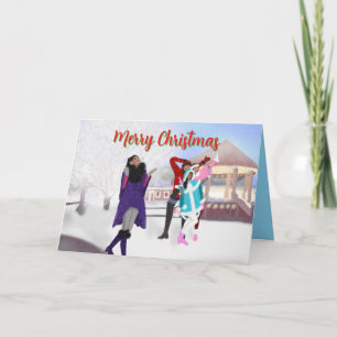 Carte d'anniversaire pour bébé d'hiver