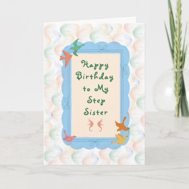 Carte d'anniversaire pour belle-sœur (Devant)