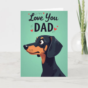 Carte d'anniversaire pour chien loyal