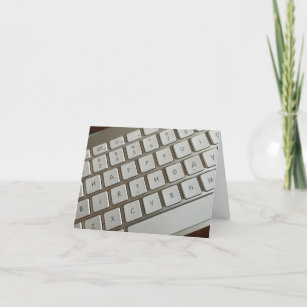 Cartes Ordinateur Portable D Anniversaire Zazzle Fr
