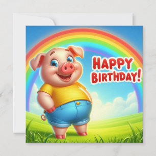 Carte d'anniversaire pour enfant
