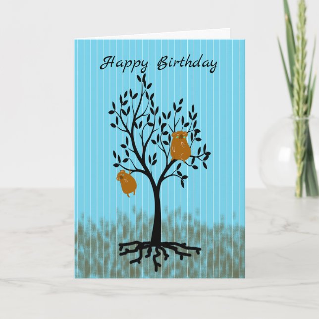 Carte d'anniversaire pour enfants avec ours Koala (Devant)